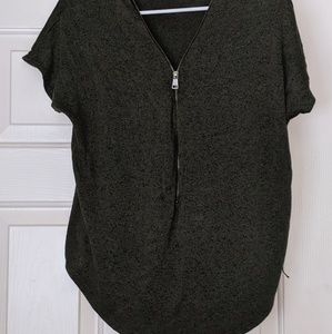 Dark green blouse